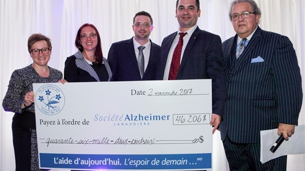 Un record pour la 9e édition du souper spectacle de la Société Alzheimer de Lanaudière !