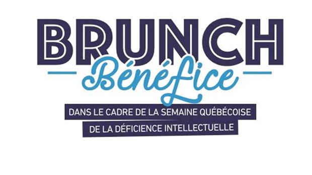 Brunch bénéﬁce pour la Semaine québécoise de la déﬁcience intellectuelle
