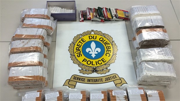 Perquisitions et arrestation en matière de contrebande de tabac et trafic de stupéfiants à Joliette