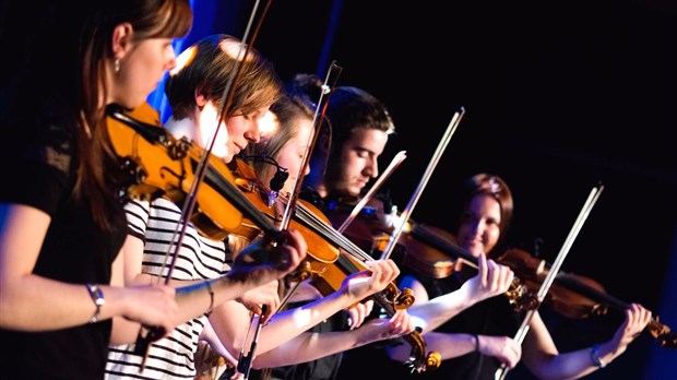 Les étudiants en Techniques professionnelles de musique et chanson du Cégep à Joliette au Festitrad!