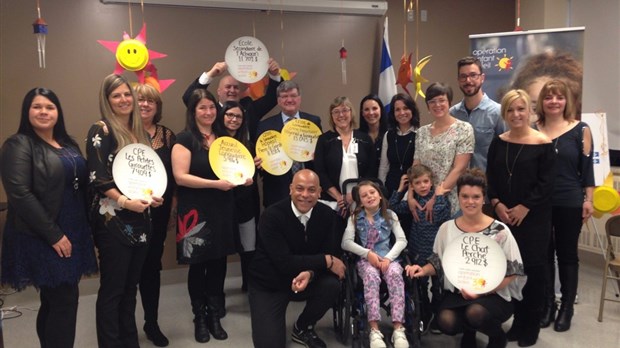 Opération Enfant Soleil remet 49 821 $ au CISSS de Lanaudière et à quatre établissements de la région