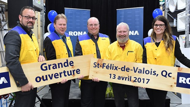 Le magasin RONA de Saint-Félix-de-Valois ouvre officiellement ses portes