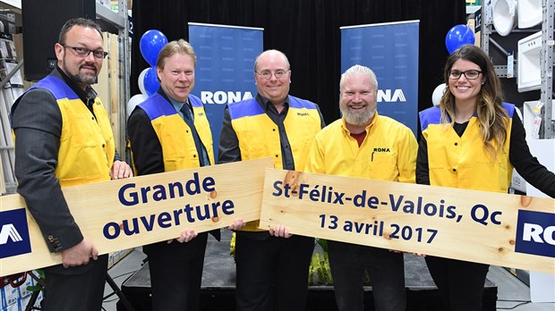 Le Magasin Rona De Saint Félix De Valois Ouvre