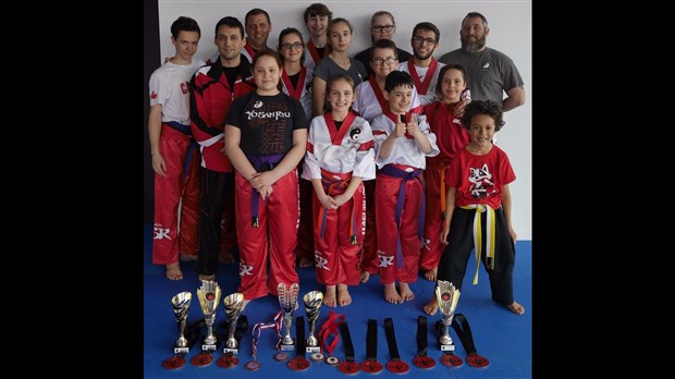 L’équipe de compétition Yosanryu est toujours d’attaque