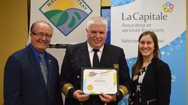 Nouvel honneur pour le directeur du SSI de la MRC de D’Autray