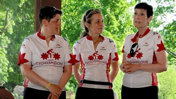 Parcourir 93 km pour défier le cancer du myélome multiple