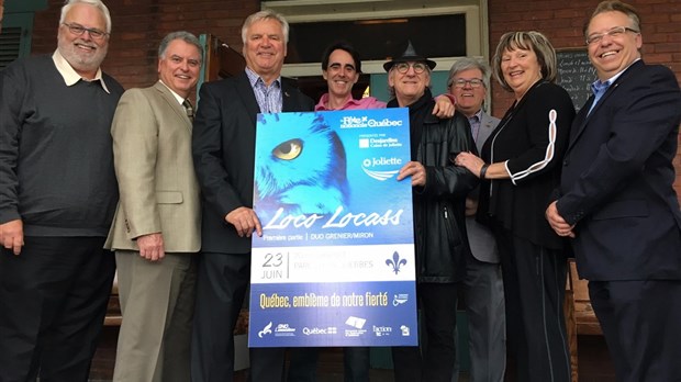 Joliette et Loco Locass, prêts à célébrer le Québec!