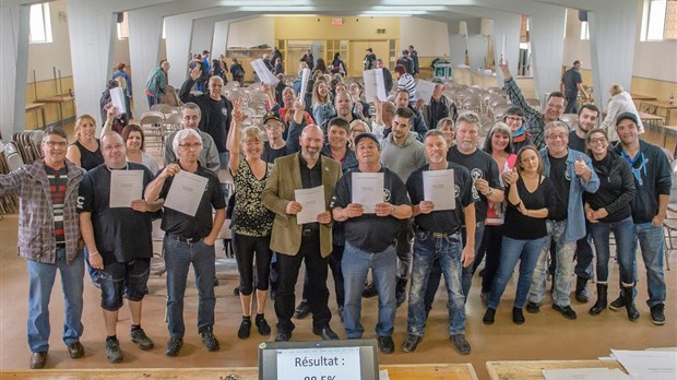 Les syndiqués CSN de l’abattoir Olymel de Berthierville s’entendent pour renouveler leur convention collective