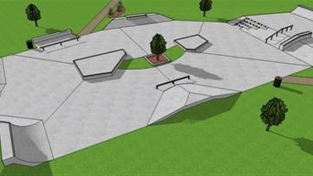 Un tout nouveau skatepark pour les adeptes de Saint-Félix-de-Valois