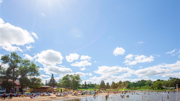 Réouverture de la plage municipale de Saint-Gabriel-de-Brandon