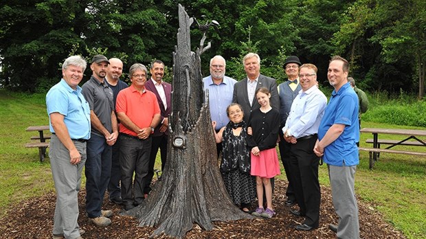 Inauguration de la réserve naturelle Marie-France-Pelletier