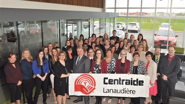 Desjardins soutien Centraide Lanaudière