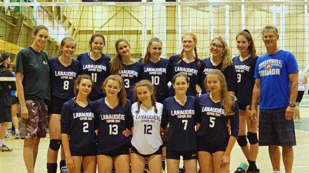 Superbe performance de Lanaudiere 1 en volleyball feminin