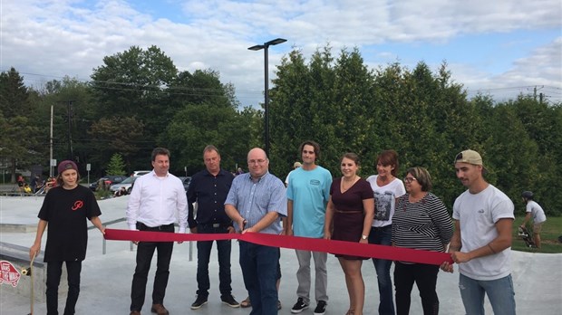 Un succès pour l’inauguration du skatepark à Saint-Félix-de-Valois 