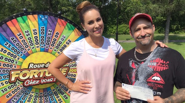 Un Joliettain a remporté 25 000 $ à la loterie Roue de fortune chez vous!