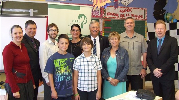 Projet «contrer la perte de biodiversité dans Lanaudière» : Mission accomplie pour les agents FB-AIL des écoles de d’Autray