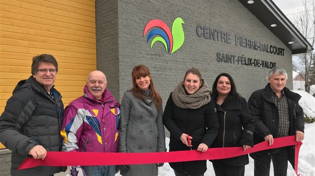 Inauguration du centre Pierre-Dalcourt à Saint-Félix-de-Valois