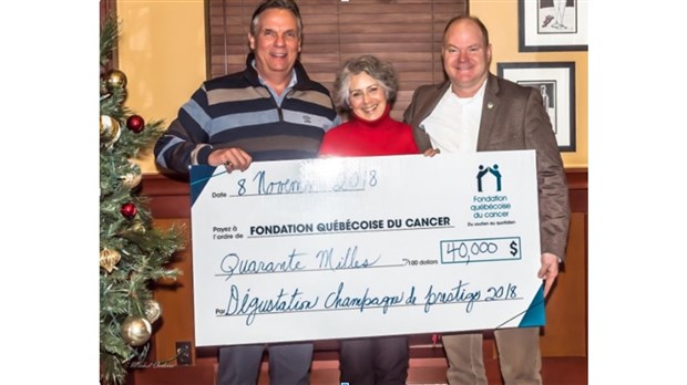  40 000 $ amassé pour la Fondation québécoise du cancer