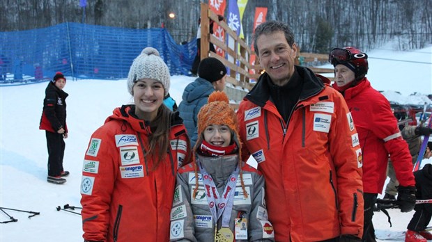 Résultat de la course U12 au Sommet Gabriel du Club de compétition Val Saint-Côme