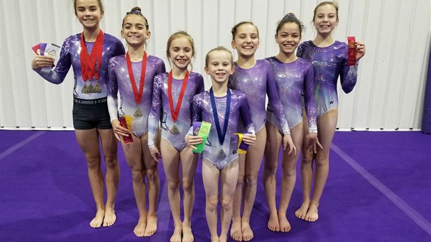 Beau début de la saison de compétition pour Gym Annalie