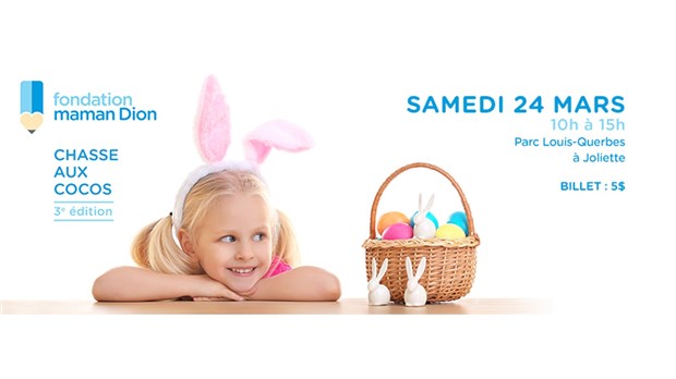 Une 3e édition pour la Chasse aux Cocos de la Fondation maman Dion 