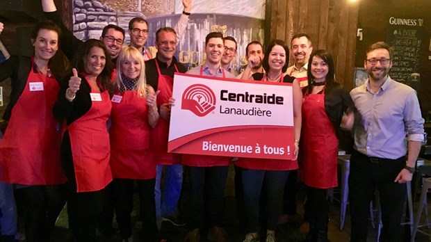 3e édition de l’activité « Serveur d’un soir » à Joliette pour Centraide Lanaudière 