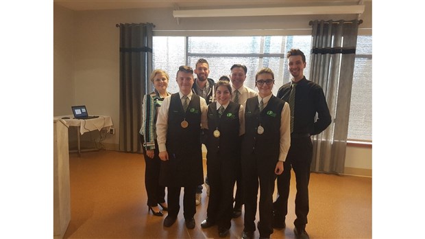 Trois élèves de l'École Hôtelière de Lanaudière se distinguent