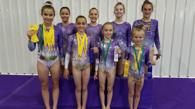 Des championnes québécoises chez Gym Annalie