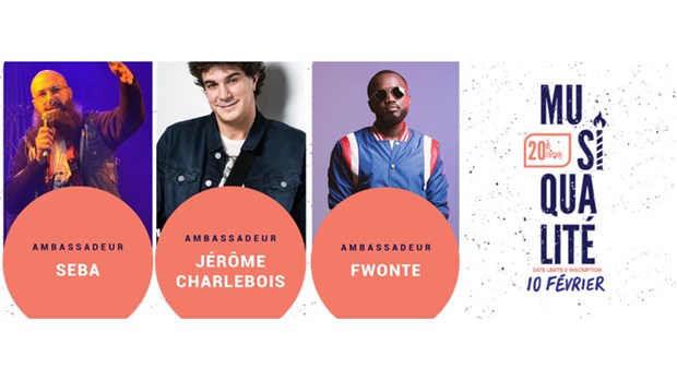 Plus de 25 000 $ en prix pour l’édition 20e anniversaire de MusiQualité