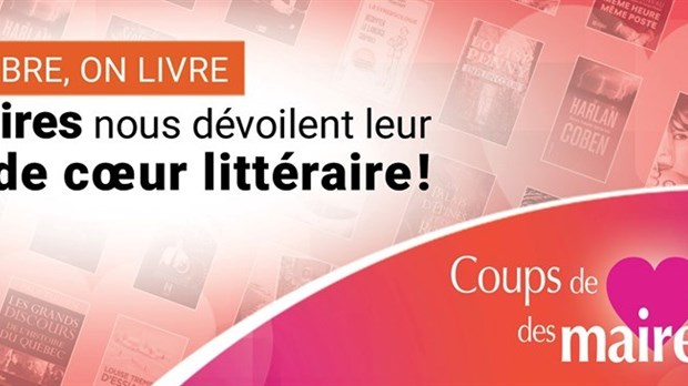 La 4e édition du Coup de coeur littéraire des maires débarque au sein du Réseau Biblio des Laurentides 