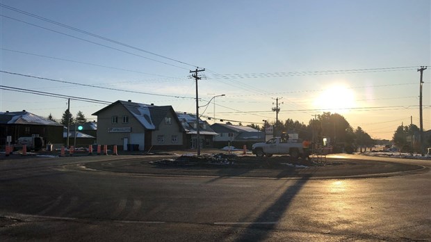 Réouverture de l’intersection rang Double / de la Visitation : l’hiver hâtif gèle les travaux