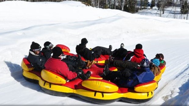 Le parc des Super glissades à Saint-Jean-de-Matha prêt pour les visites