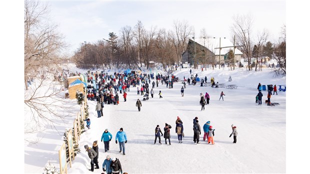 Une saison exceptionnelle pour la patinoire sur la rivière L’Assomption