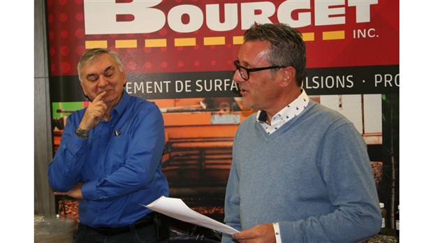 Les Entreprises Bourget inc. vient de compléter son programme d’investissement de deux millions