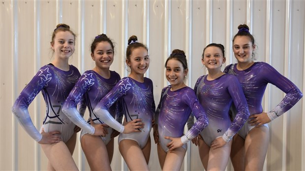 Les gymnastes du Gym Annalie sélectionnées pour représenter Lanaudière 