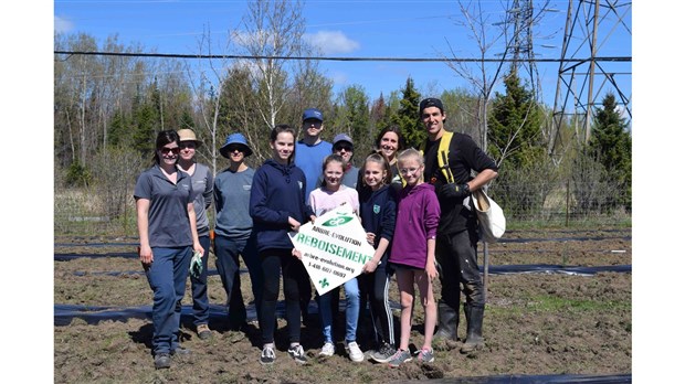 Plus de 500 arbres plantés à Joliette avec Arbre-Évolution