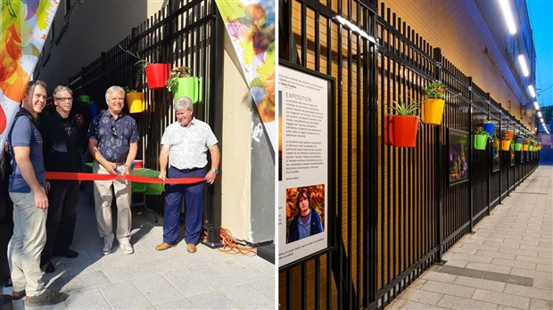 Inauguration colorée pour la Ruelle des artistes