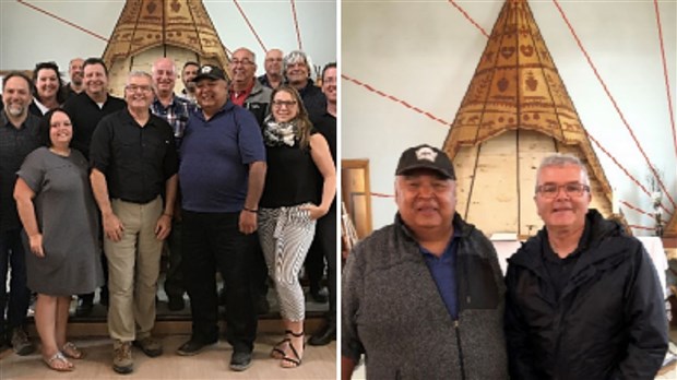Une entente de fraternité émerge entre le conseil des Atikamekw de Manawan et la MRC de Matawinie