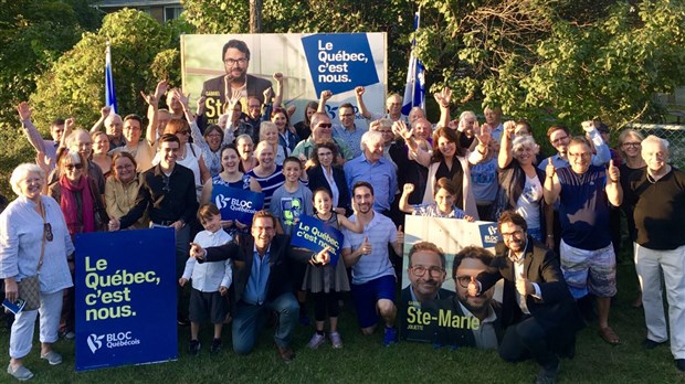 Le candidat Gabriel Ste-Marie du Bloc Québec mène une campagne verte 