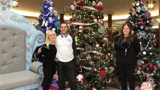 Une rencontre avec le Père Noël aux Galeries Joliette