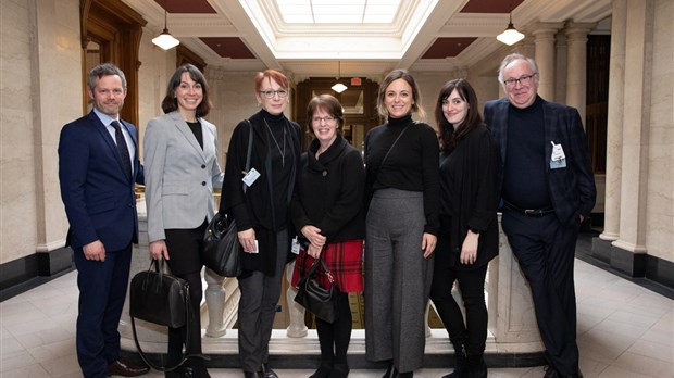Le 20e anniversaire du Théâtre Hector-Charland souligné à l’Assemblée nationale 