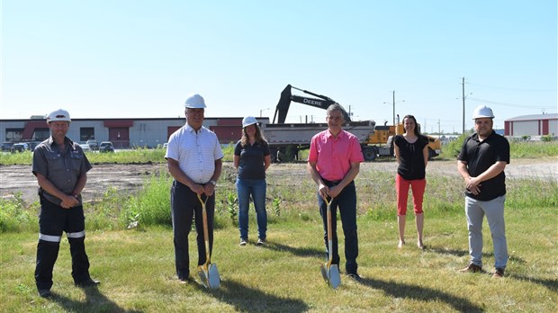 L'agrandissement du garage municipal amorcé à Joliette 