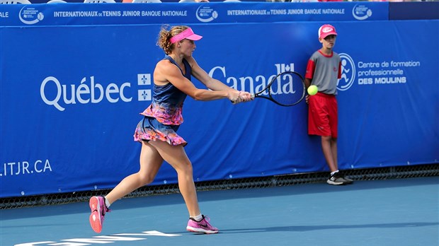 Les 35e internationaux de tennis junior ont débuté autrement à Repentigny