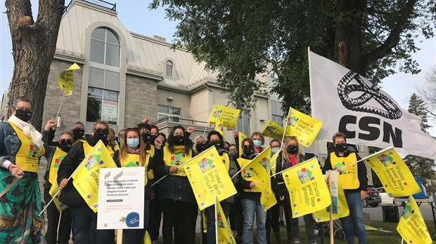 Les Responsables de service de garde en milieu familial CSN de Lanaudière déclenchent la grève
