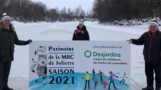 Ouverture de la patinoire sur la rivière L’Assomption