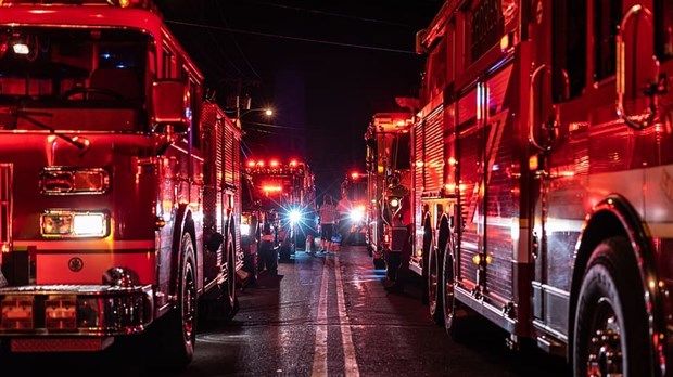 Les pompiers de SCB généreux pour la guignolée