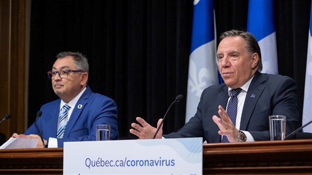 La baisse des cas démontre que les mesures fonctionnent bien, selon François Legault 