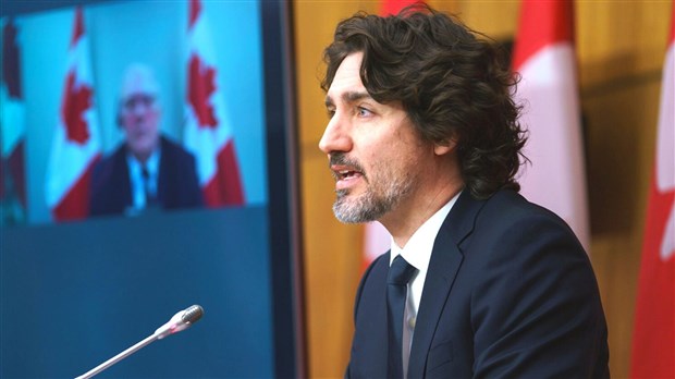 « La vaccination s’accélère de façon significative », souligne Justin Trudeau