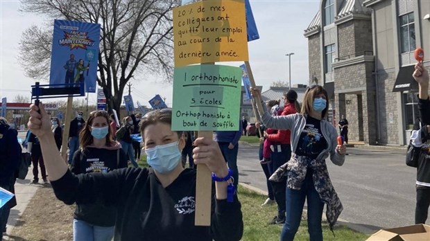 Des écoles fermées sont à prévoir demain
