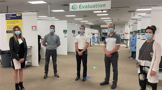 Une entreprise de pneu au cœur de la campagne de vaccination dans Lanaudière
